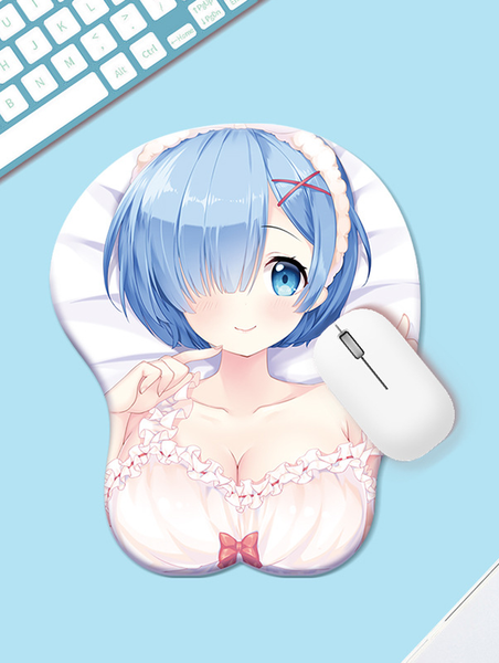 3D килимок для миші "Рем (Rem, RE:Zero)" 5263-3 фото