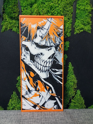 3D картина &ldquo;Ічіго Куросакі&rdquo; (Bleach, Ichigo Kurosaki, Бліч) 9006 фото