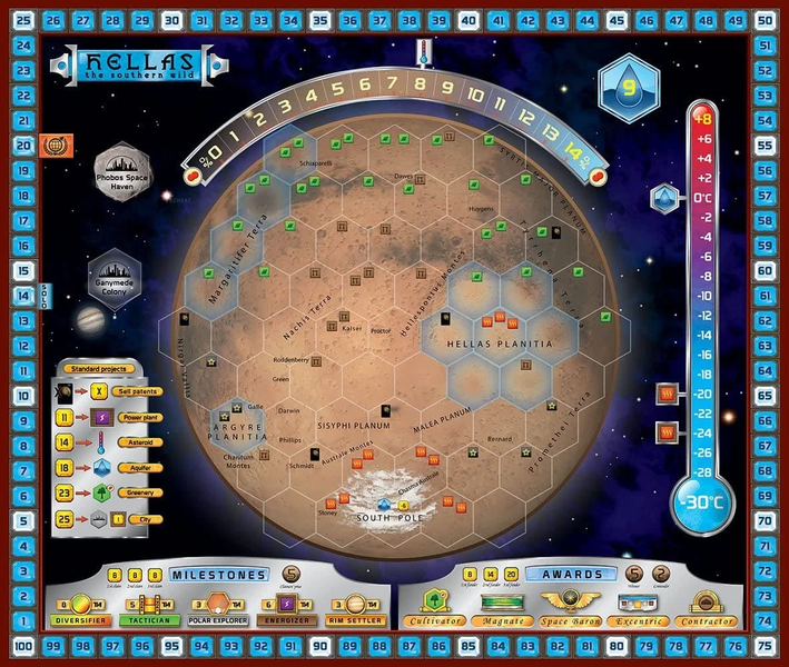 Тераформування Марса. Еллада та Елізій (Terraforming Mars: Hellas & Elysium) 0054 фото